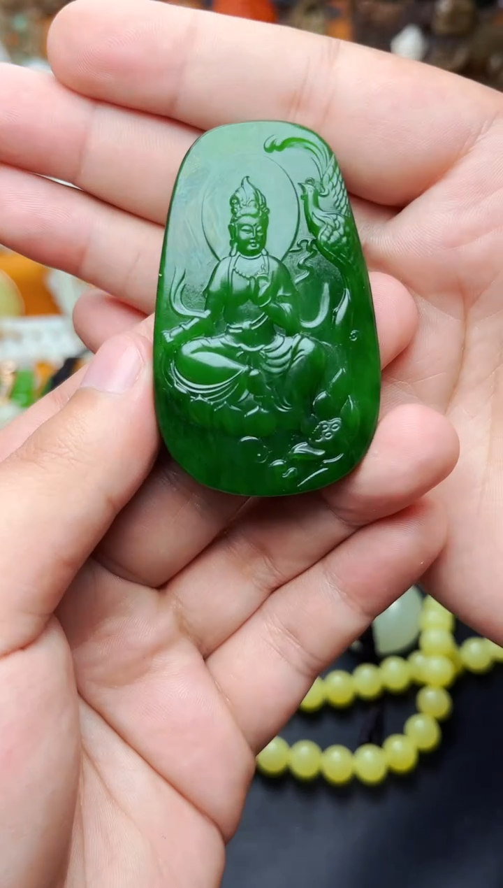 【闪购商品】和田玉颈饰未镶嵌观音01