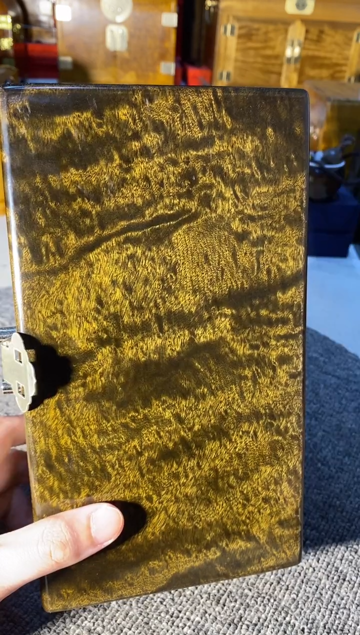 【闪购商品】金丝楠木艺阴沉首饰盒F5