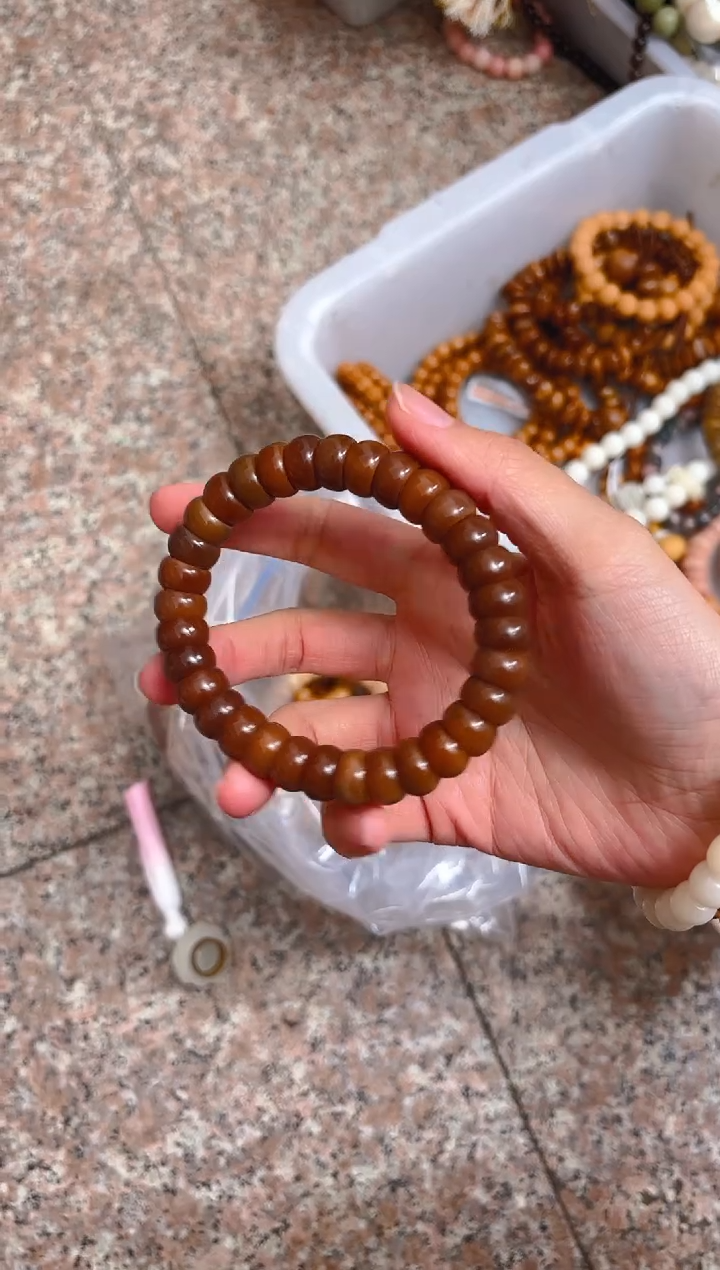 吊坠菩提根/象牙果混色碗肠深色碗肠 随机一条