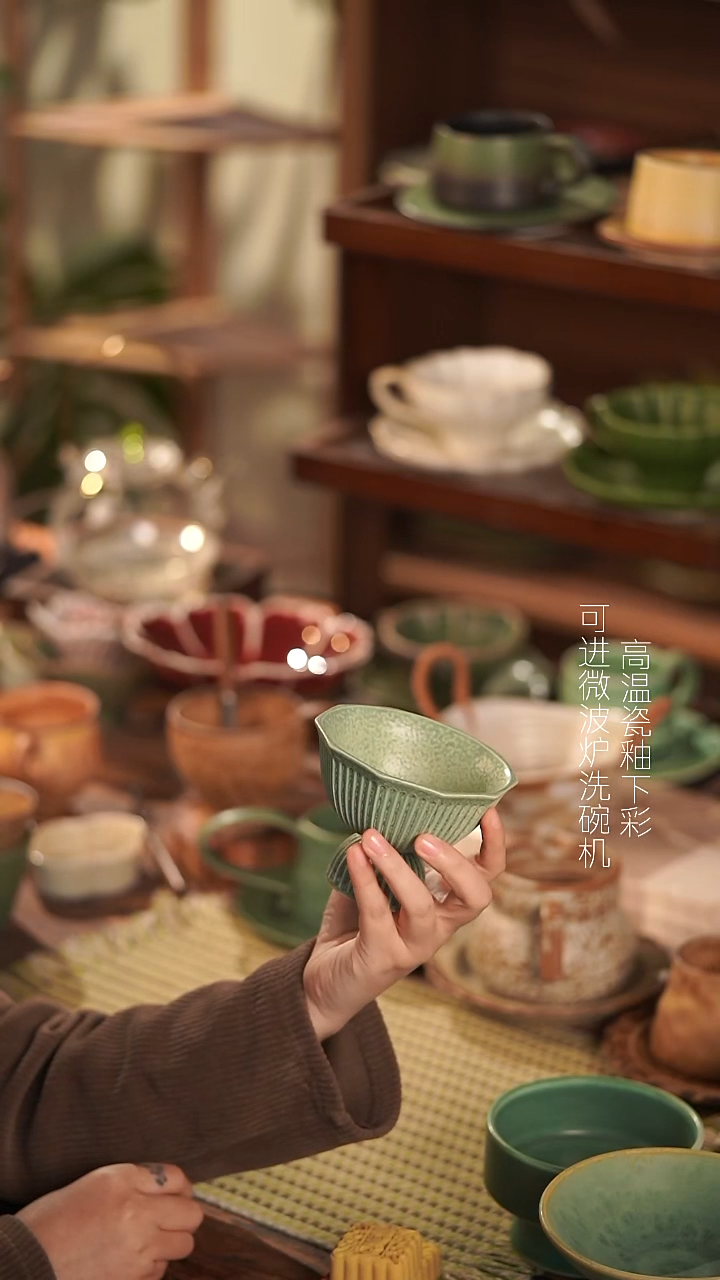 摆件陶景德镇高温陶瓷@@