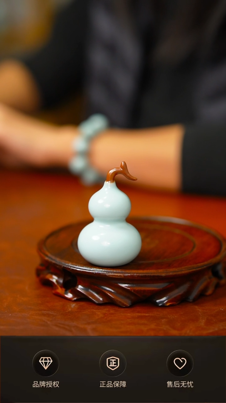 一级天青新品小葫芦 茶宠