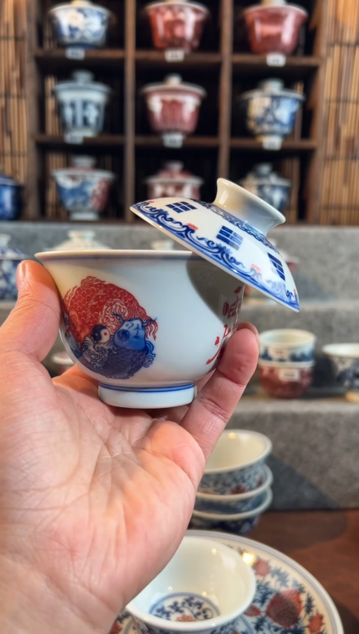 【闪购商品】400天禄言瓷手绘茶具