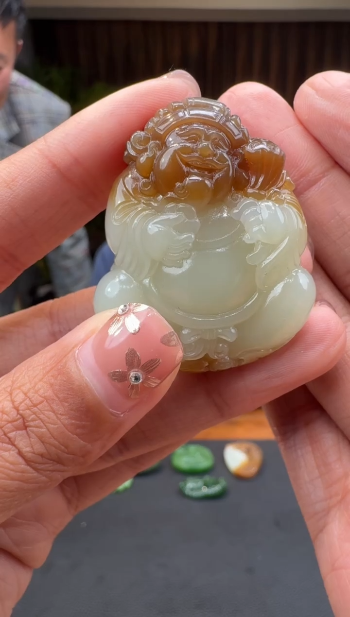 【闪购商品】和田玉80未镶嵌2.9海珠多样性发货