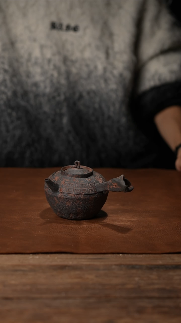 一**茗024重工侧把煮水壶