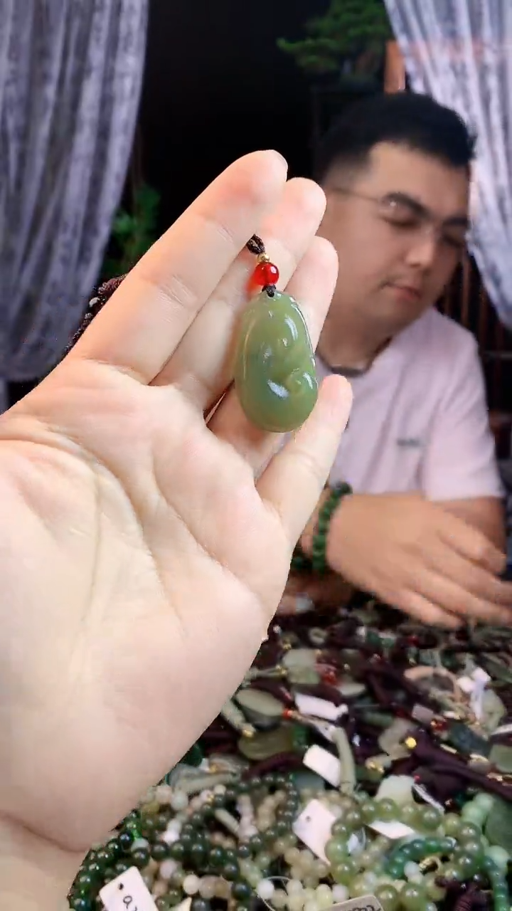 和田玉未镶嵌挂件多样性发货拍一发一