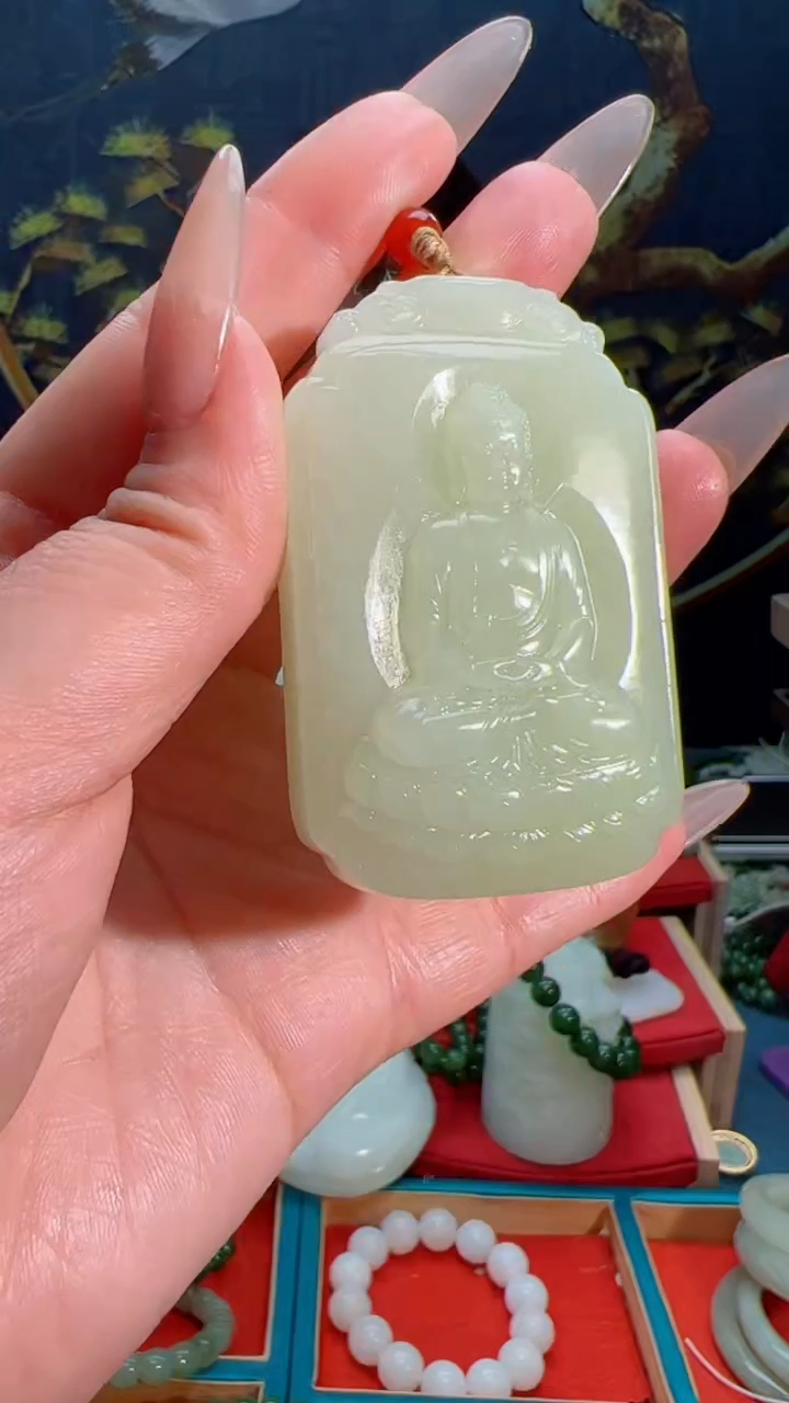 【闪购商品】和田玉吊坠未镶嵌1