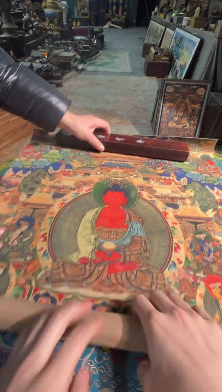 卷轴画卷轴画奥奥的唐卡