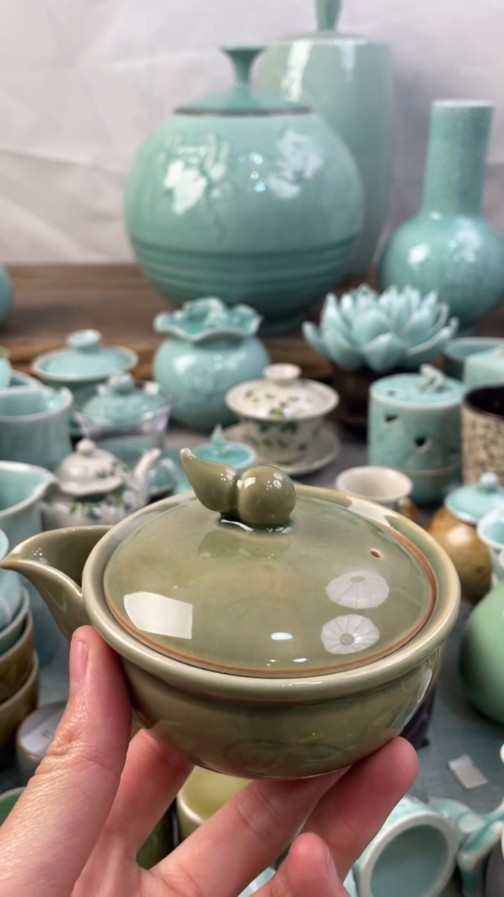 【闪购商品】特价福利 微瑕 慧仙青瓷 纯手工