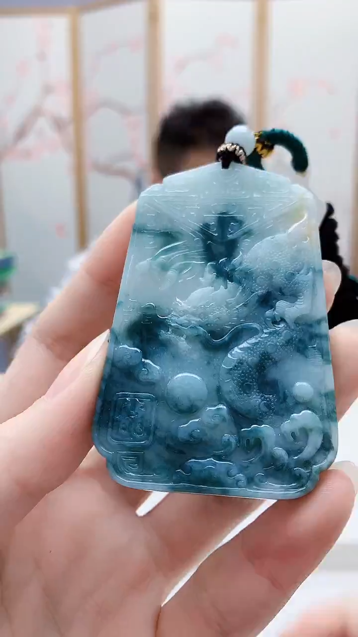 未镶嵌定制翡翠5175ry-毛货挂件158