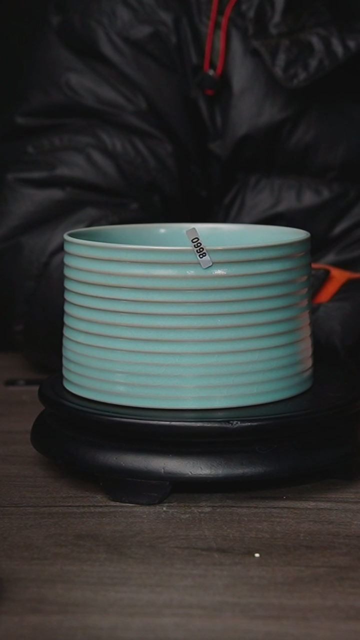 杯原矿仿古釉作品