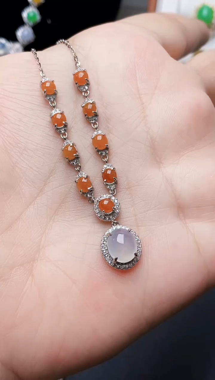 银S925镶嵌戒指翡翠0628