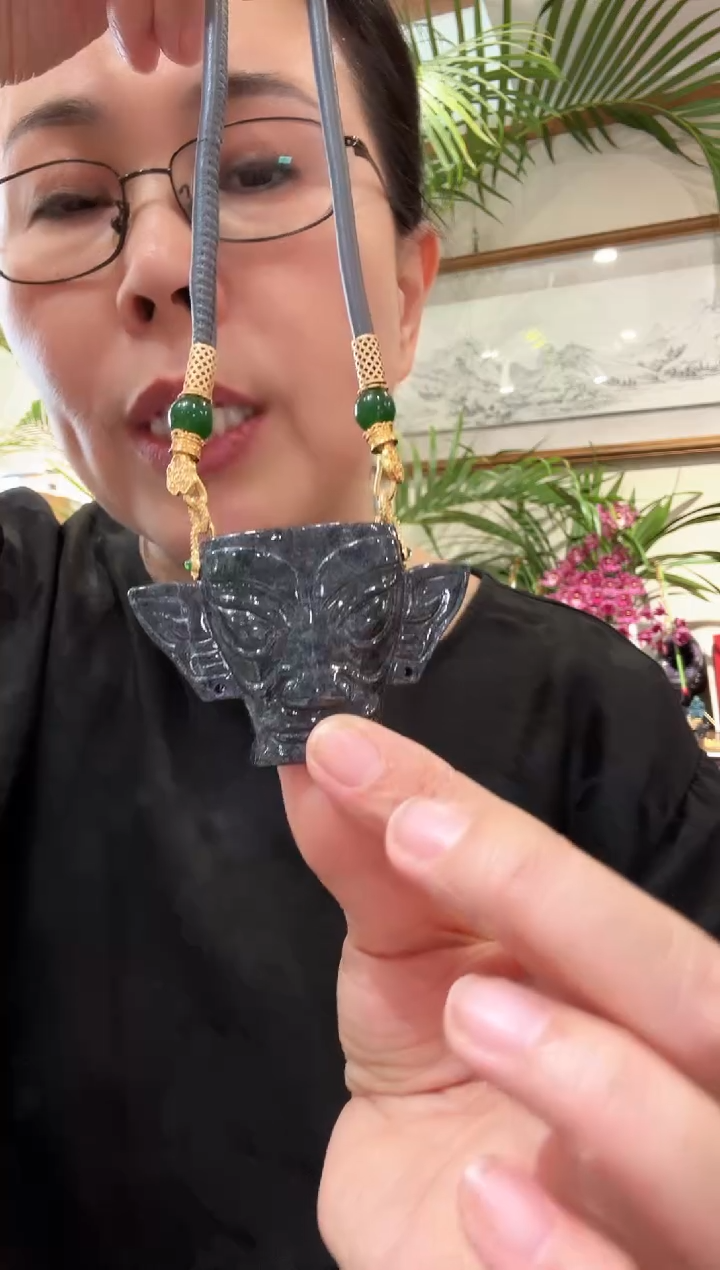 【闪购商品】翡翠颈饰未镶嵌国风