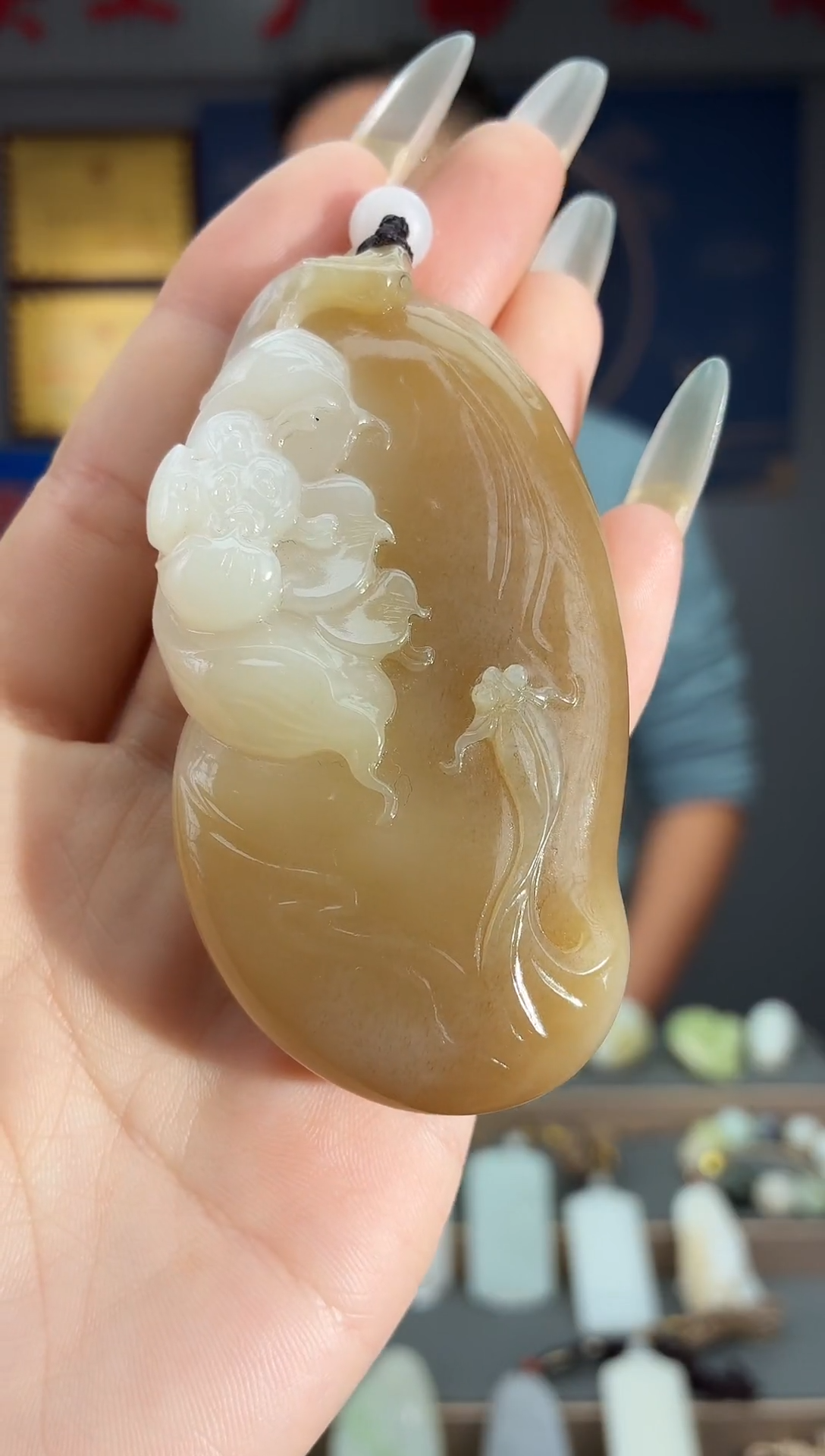 颈饰未镶嵌和田玉1