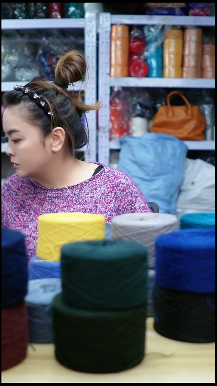 羊毛欢姐手编线B722