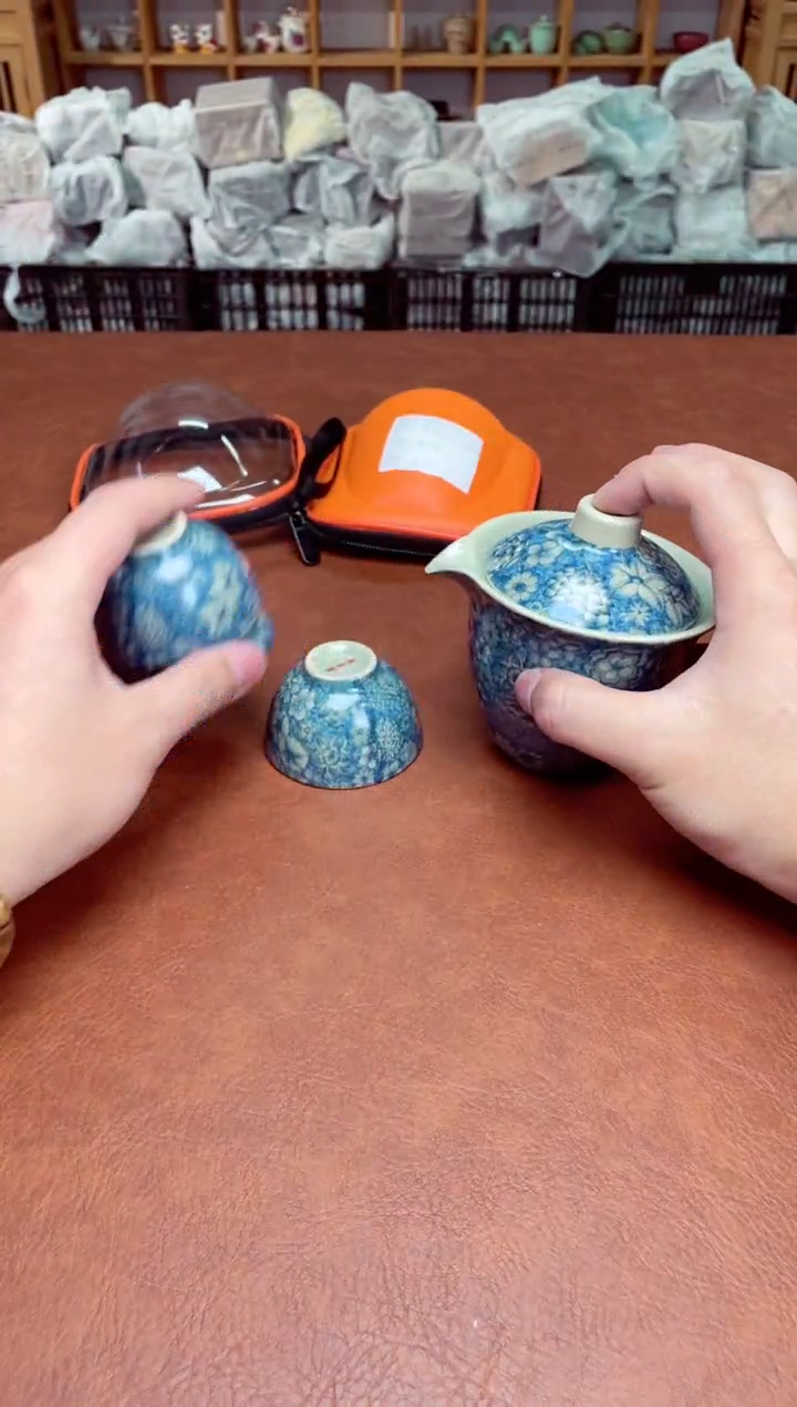 【闪购商品】摆件高端瓷器易仟杯茶器