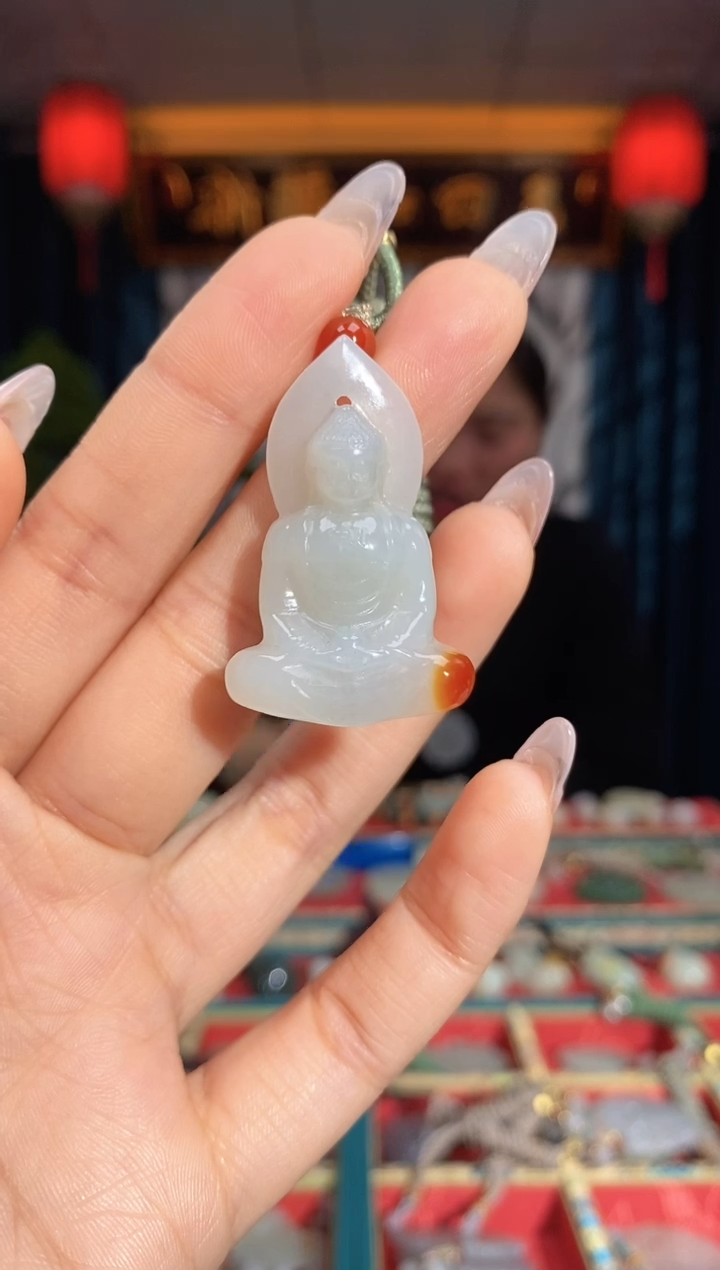 【闪购商品】和田玉颈饰未镶嵌观音