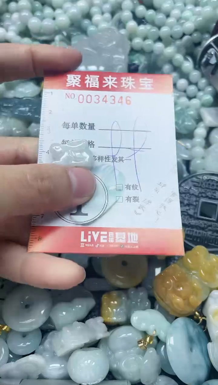 【闪购商品】翡翠颈饰未镶嵌闪购0034346