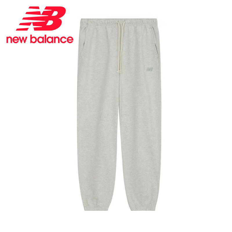 NEW BALANCE 运动裤女款舒适百搭束脚针织休闲裤子长裤 AWP41513