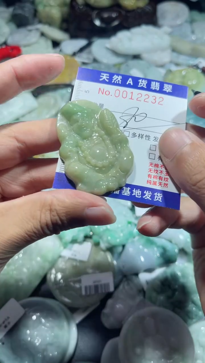 【闪购商品】翡翠颈饰未镶嵌00012232