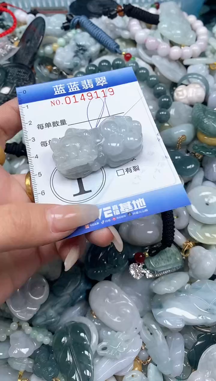 【闪购商品】翡翠颈饰未镶嵌闪购0149119多样性发其一