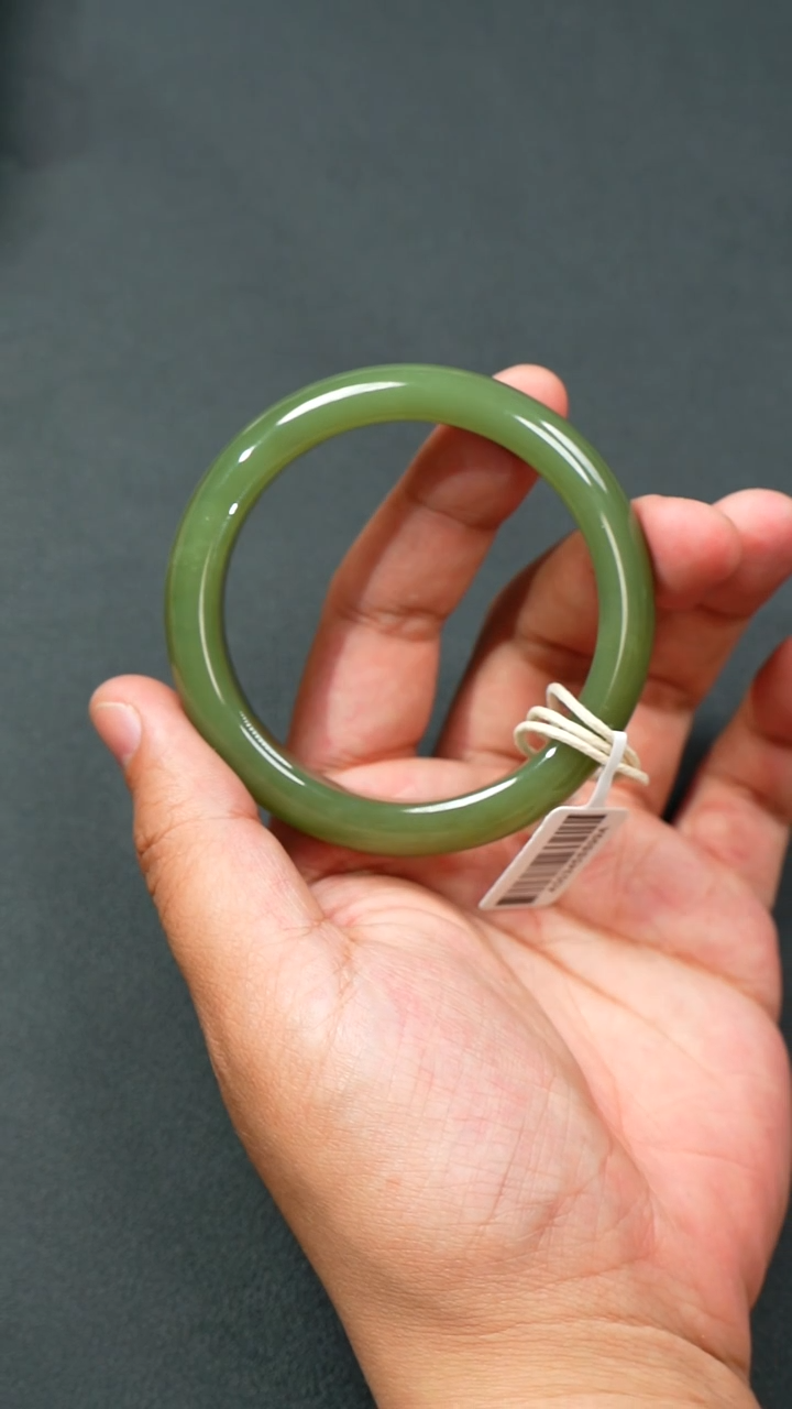 和田玉手镯未镶嵌A0034-57