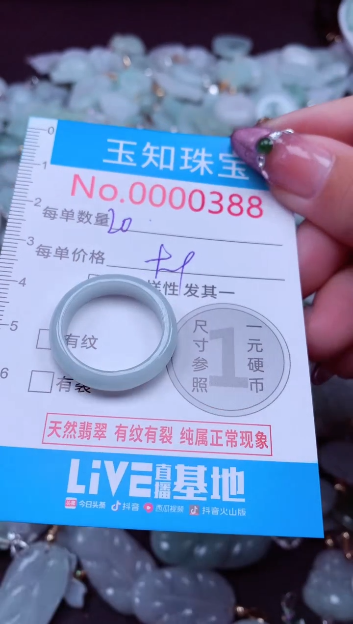 吊坠(不含链)未镶嵌翡翠388