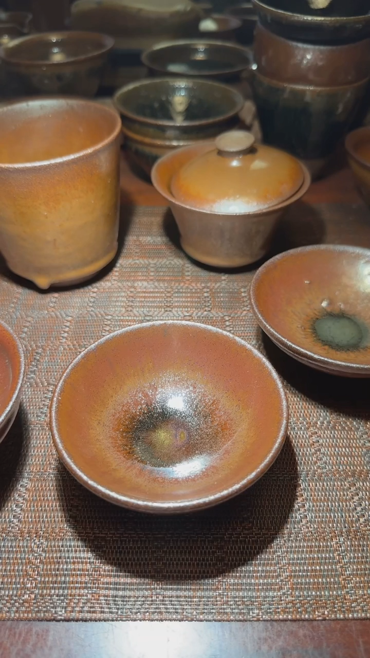 【闪购商品】茶盏通天龙窑柴烧建盏