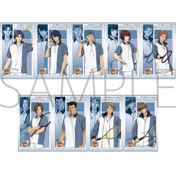 网球王子 青学祭 队服 徽章 小卡【散池 盲盒 主播代拆】