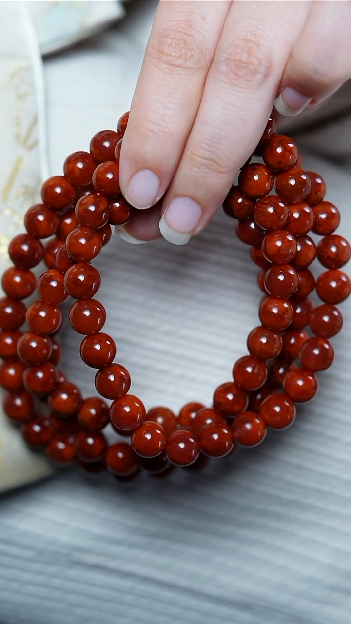 【闪购商品】南红玛瑙手串未镶嵌火焰@@SCHY多-8.5m手工
