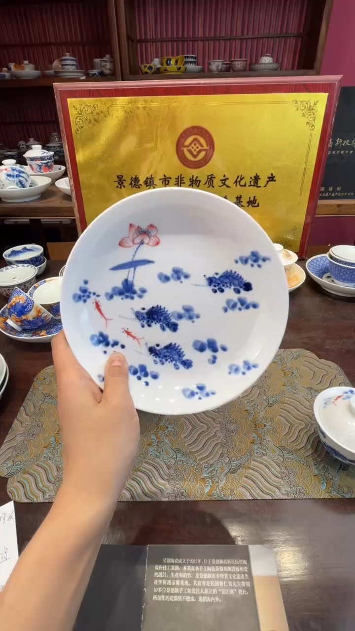 杯子瓷景德镇手工手绘陶瓷