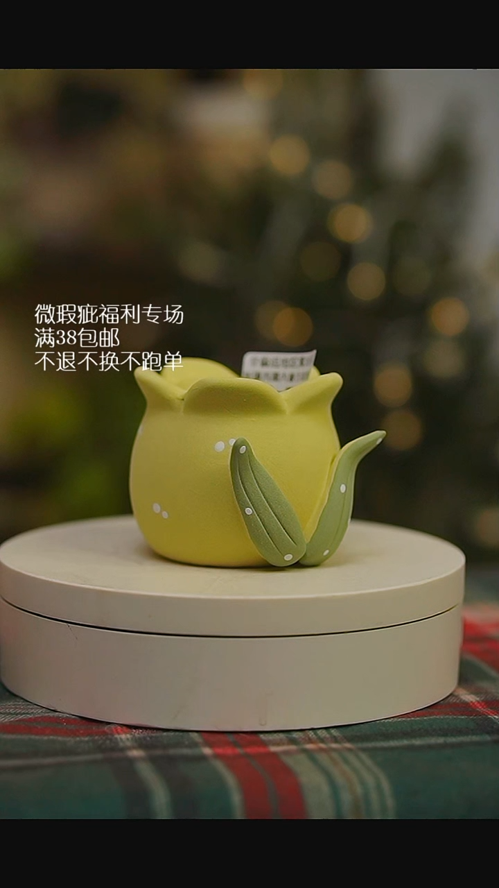 微瑕花盆不退不换233
