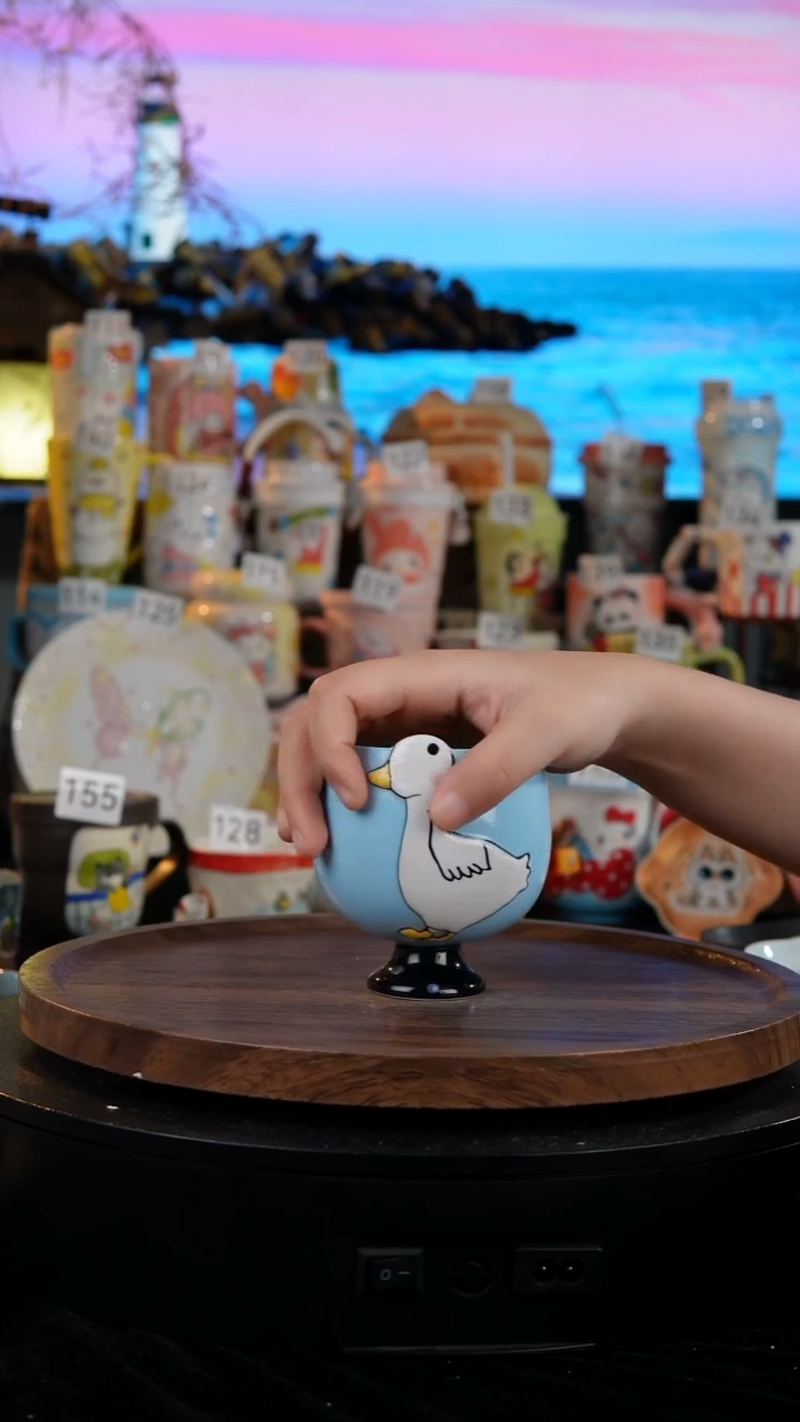 陶瓷便携款景德镇手工手绘陶瓷