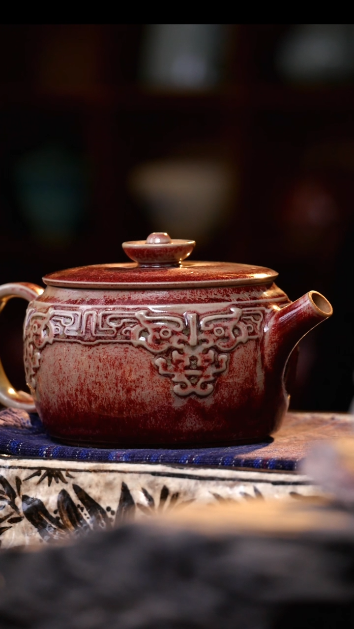 【闪购商品】A921【暇】钧瓷茶器神垕钧窑