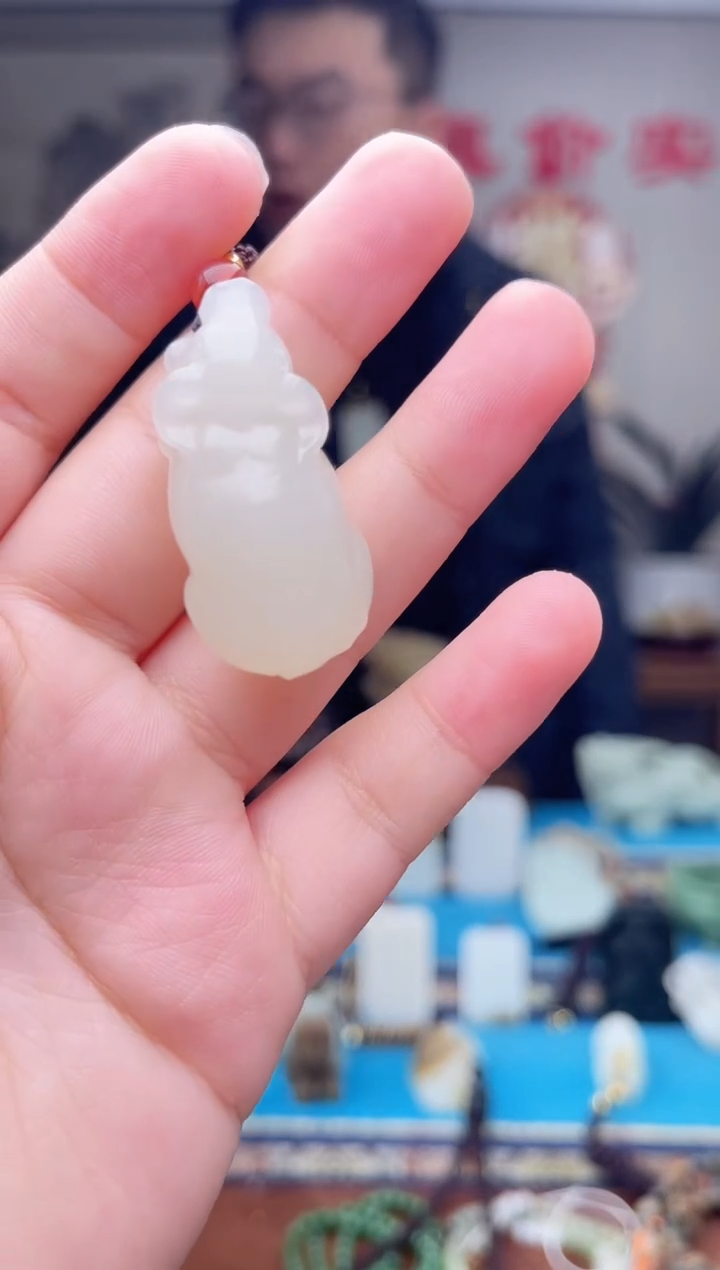 【闪购商品】和田玉挂件未镶嵌1