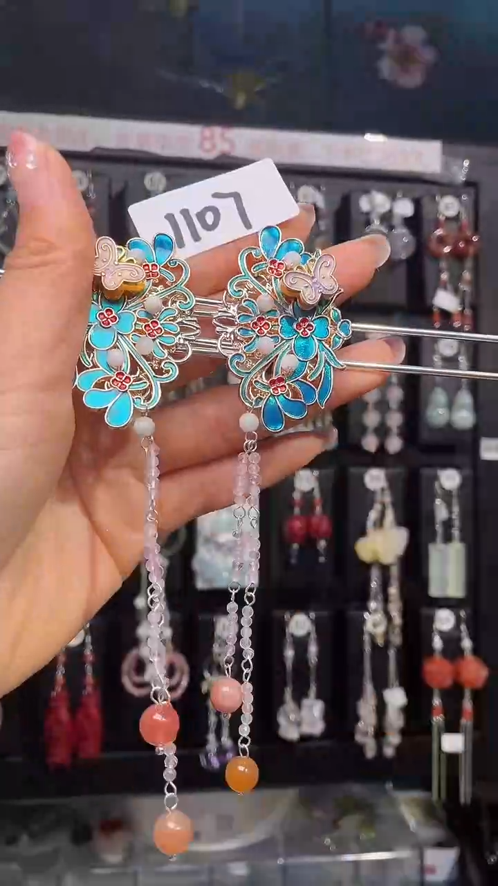 合金发饰玛瑙/玉髓喜欢拍