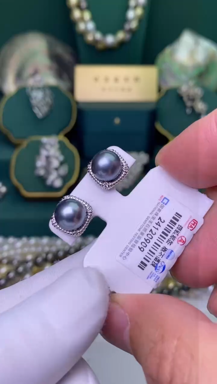 【闪购商品】海水珍珠颈饰银S925镶嵌9-10