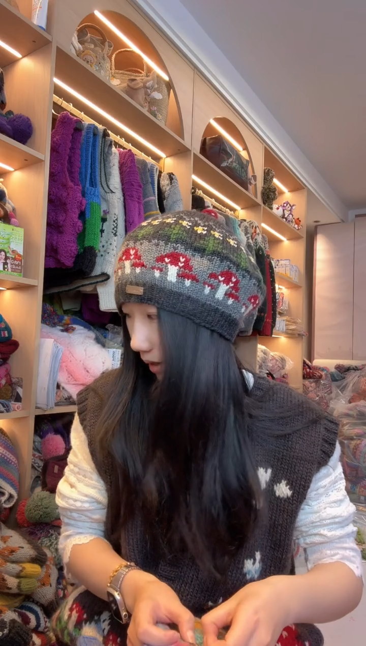 羊毛美利奴蘑菇蓓蕾