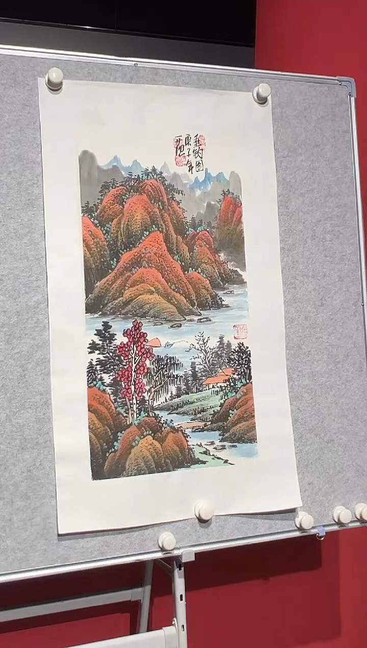 【闪购商品】书法姜国华-2平尺-山水国画