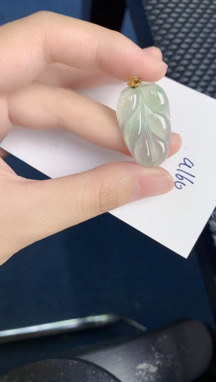 【闪购商品】翡翠颈饰18K金镶嵌000000000