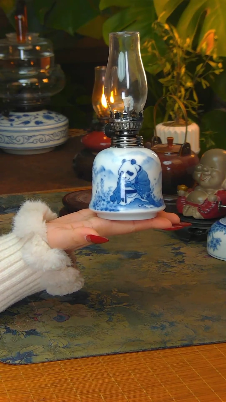 【闪购商品】景德镇陶瓷灯摆件