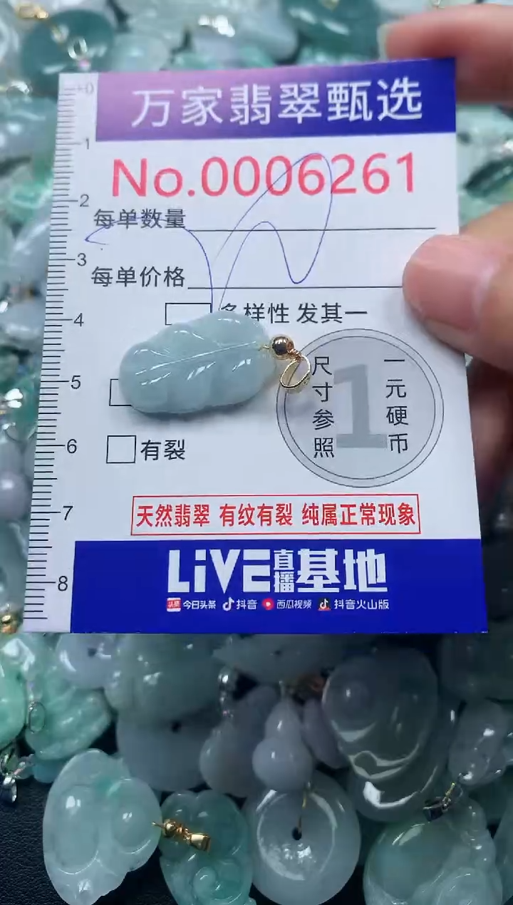 颈饰未镶嵌翡翠6261