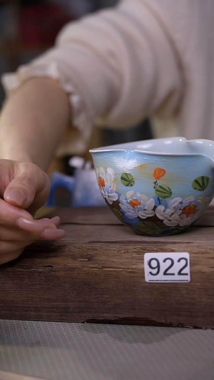 【闪购商品】瓷片油画风·彩绘·设计师石一款