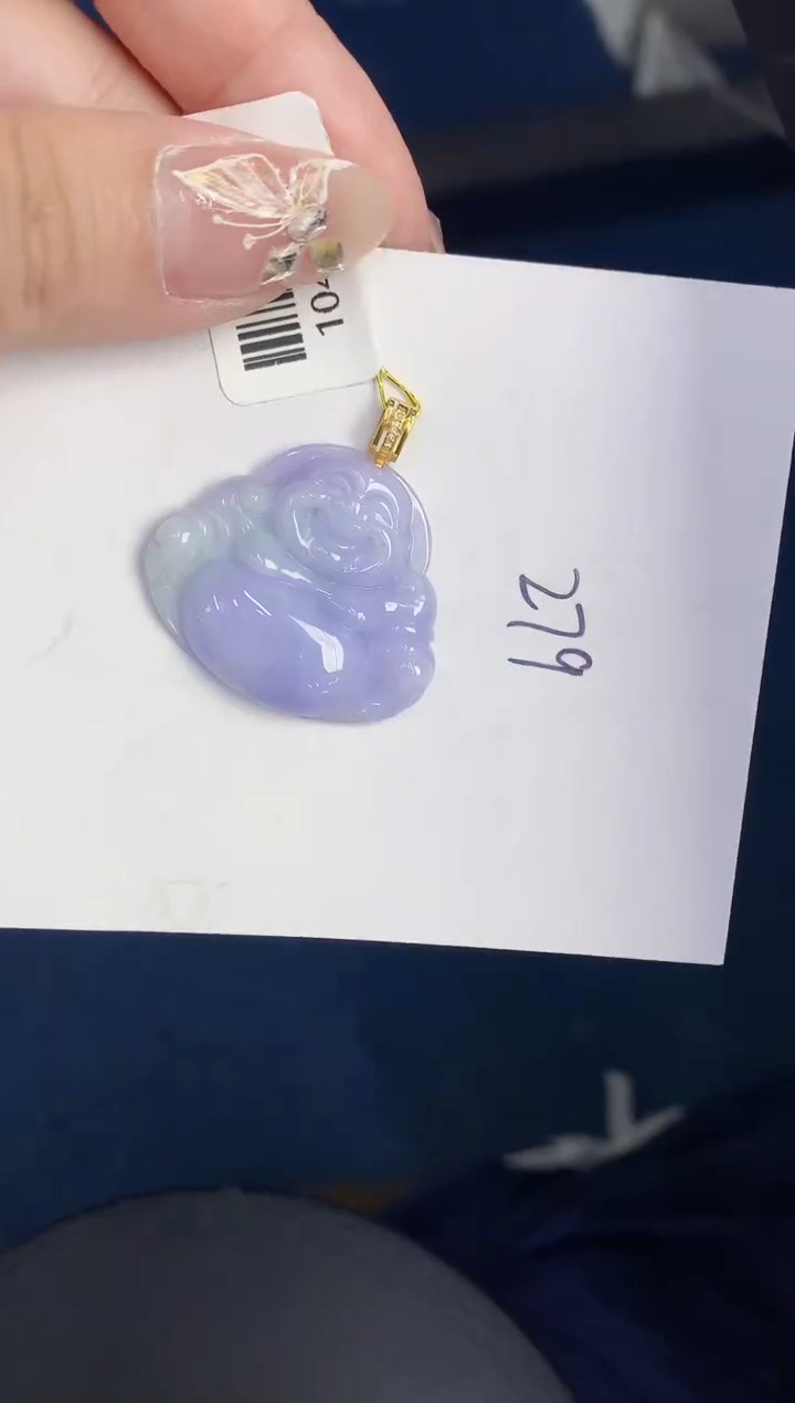 【闪购商品】翡翠颈饰18K金镶嵌00000000000