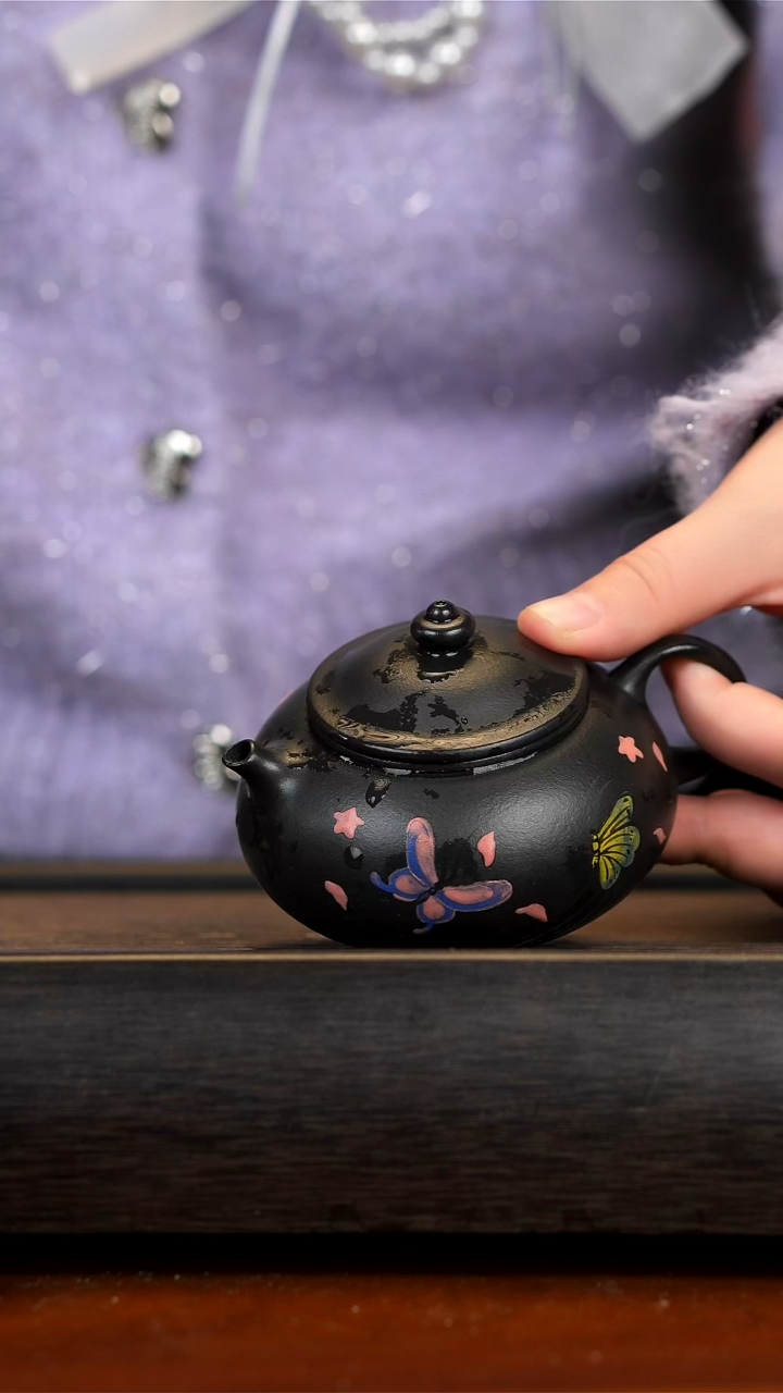 【闪购商品】紫砂茶壶焐灰寒江壶