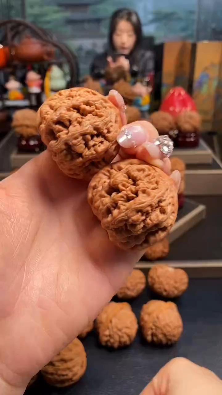 【闪购商品】文玩核桃吊坠K297大粗筋41