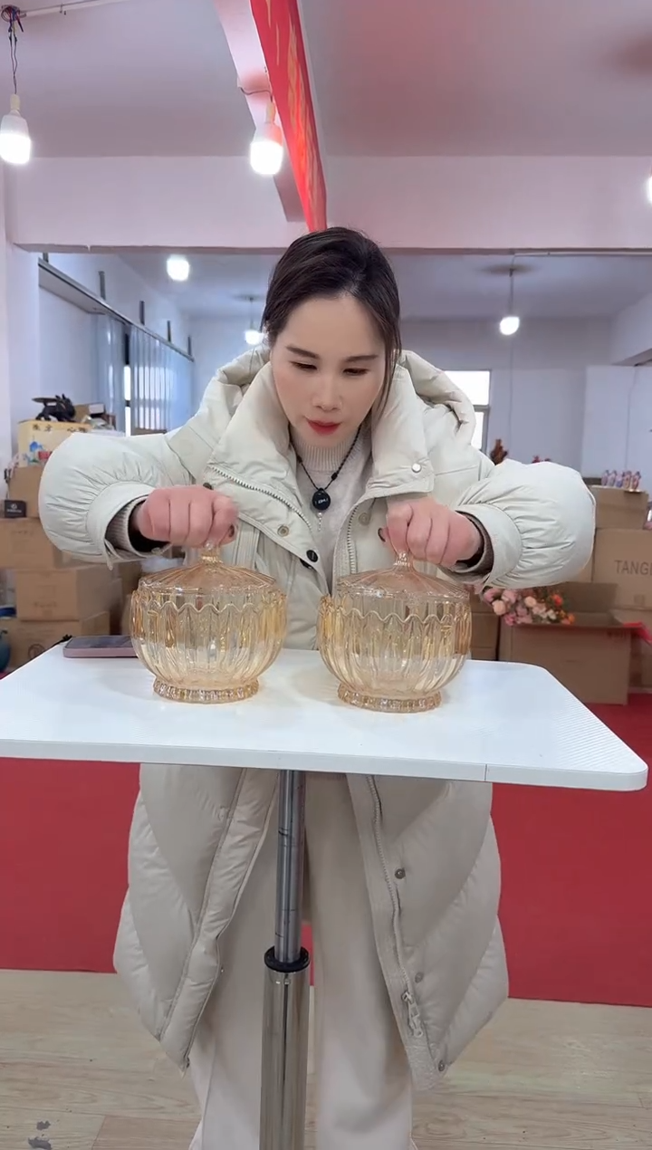 【闪购商品】无铅玻璃洛芙花器-m-早25