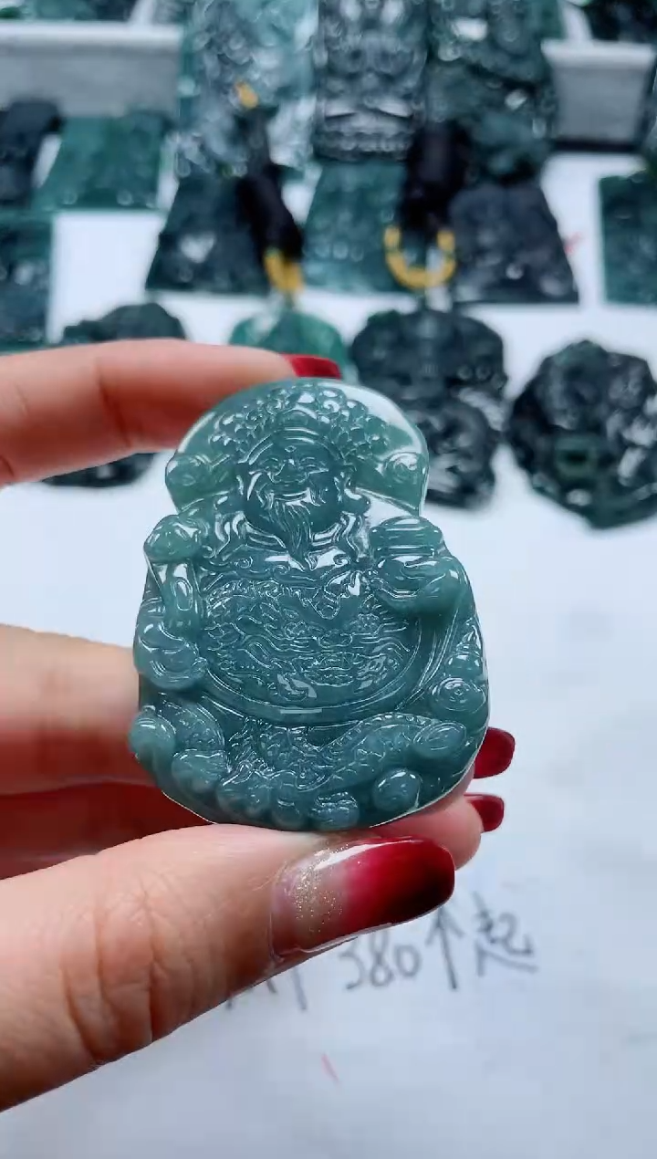 【闪购商品】翡翠颈饰未镶嵌多样性发货一件发货-财神