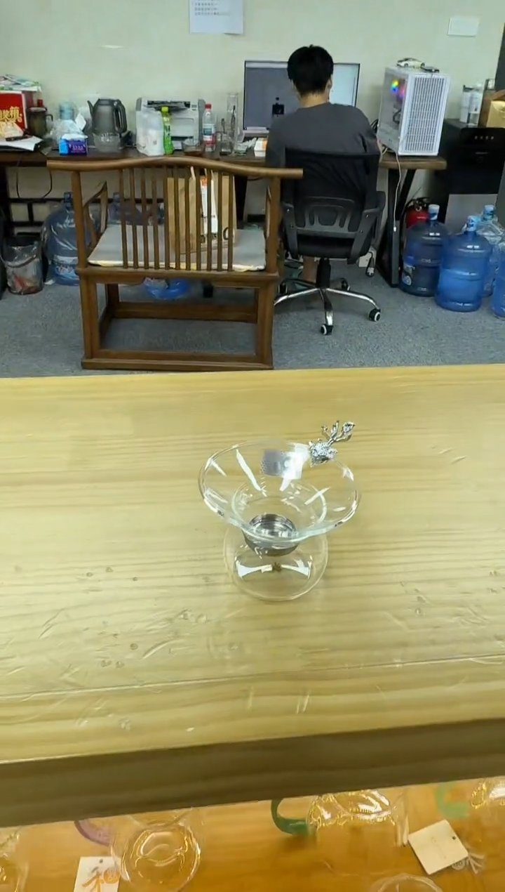 禾器-银鱼茶漏-不锈钢