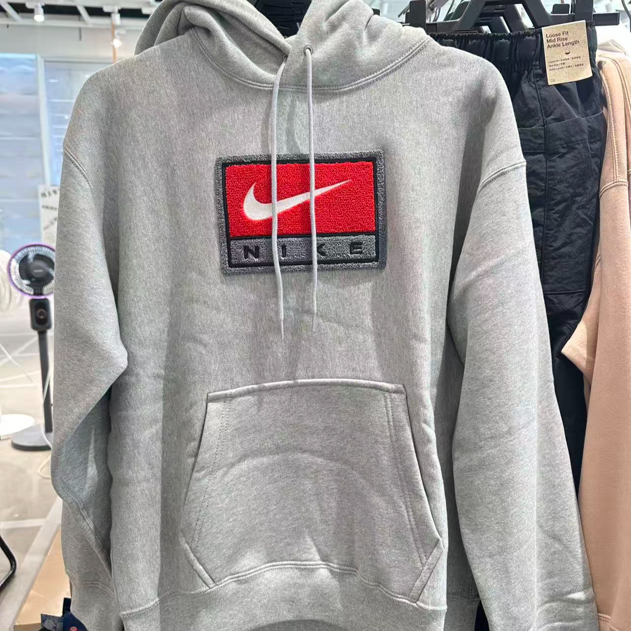 Nike耐克2026春季男女同款加绒运动休闲圆领卫衣套衫IF1259-063