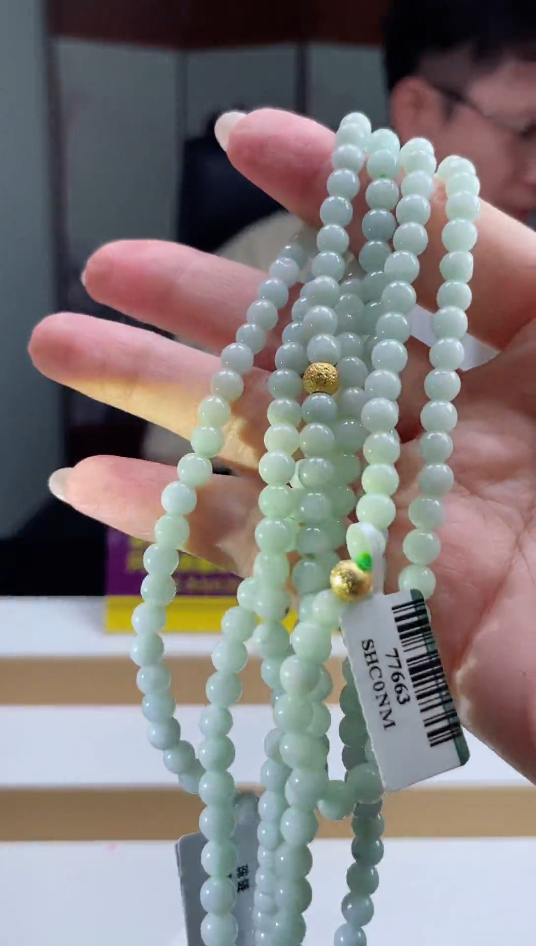 翡翠未镶嵌颈饰多样性发其一珠链13